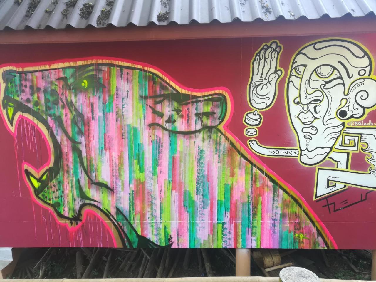 Pai River Jam Hostel & Campground Пай Екстериор снимка